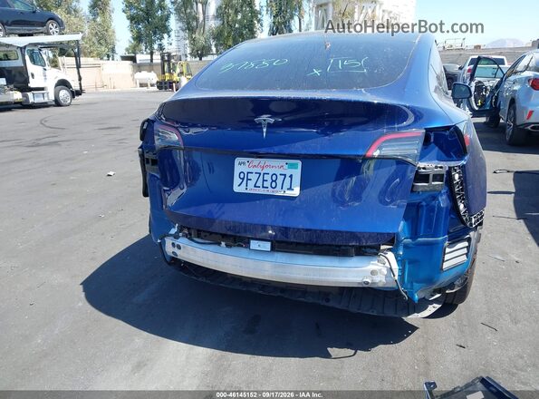 7SAYGDEE3PA094011 2023 TESLA MODEL Y Blue 