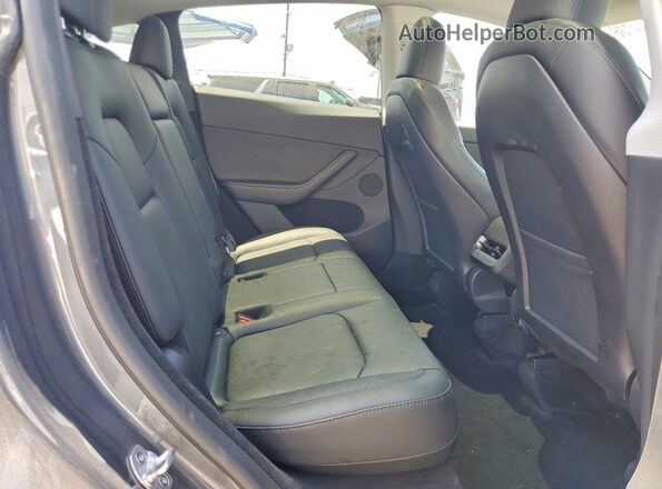7SAYGDEE3PA158046 2023 TESLA MODEL Серый Вид задних сидений