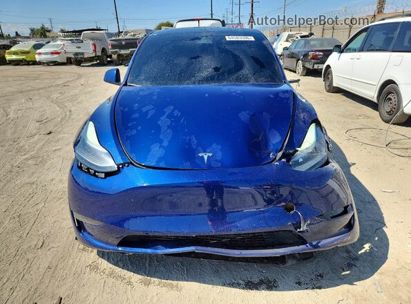 7SAYGDEE3RF068448 2024 TESLA MODEL Синий Вид спереди