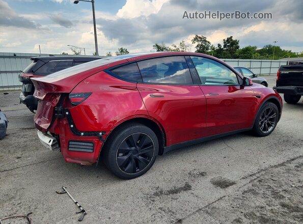 7SAYGDEE3SF257106 2025 TESLA MODEL Красный Задняя правая четверть
