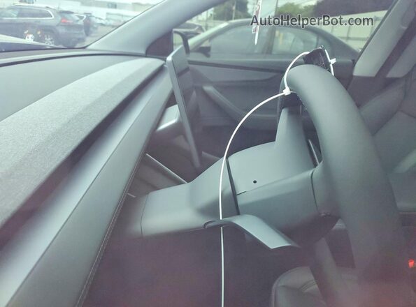 7SAYGDEE3TF446596 2026 TESLA MODEL Gray Vista del cuadro de instrumentos