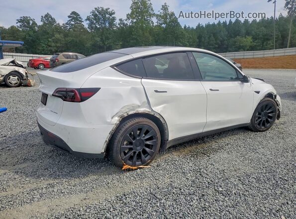 7SAYGDEE4PA059185 2023 TESLA MODEL Белый Задняя правая четверть