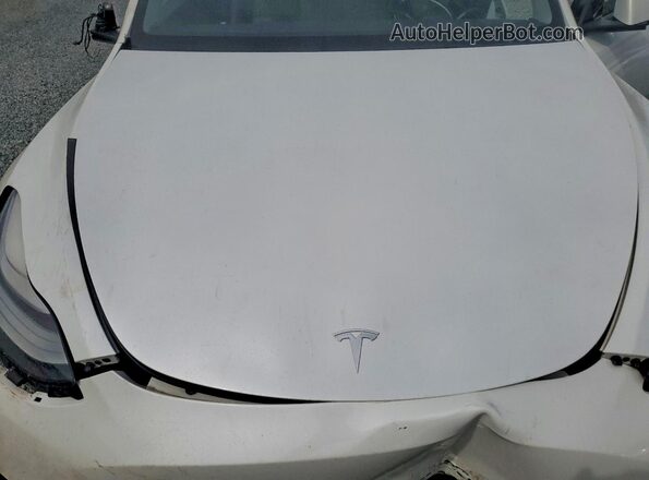 7SAYGDEE4PA059185 2023 TESLA MODEL Белый Вид задней части салона