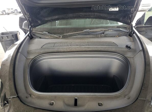 7SAYGDEE4PA136184 2023 TESLA MODEL Black Սալոնի հետևի տեսք
