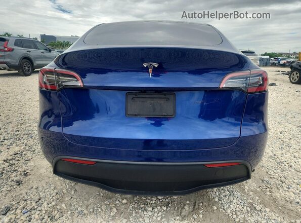 7SAYGDEE4PA147508 2023 TESLA MODEL Blue Հետևի տեսք