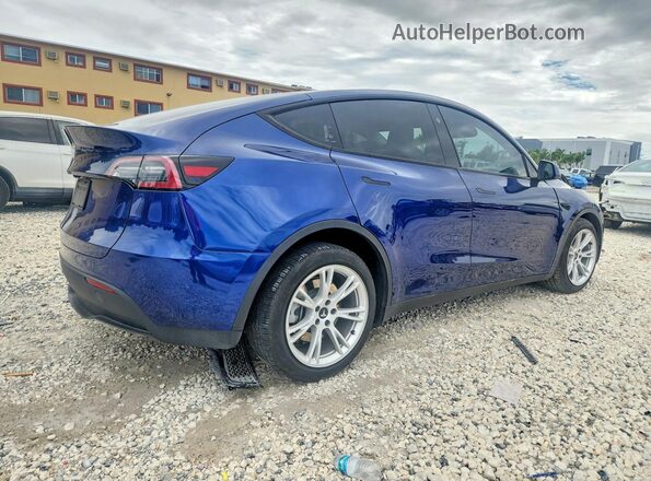 7SAYGDEE4PA147508 2023 TESLA MODEL Blue Հետևի աջ