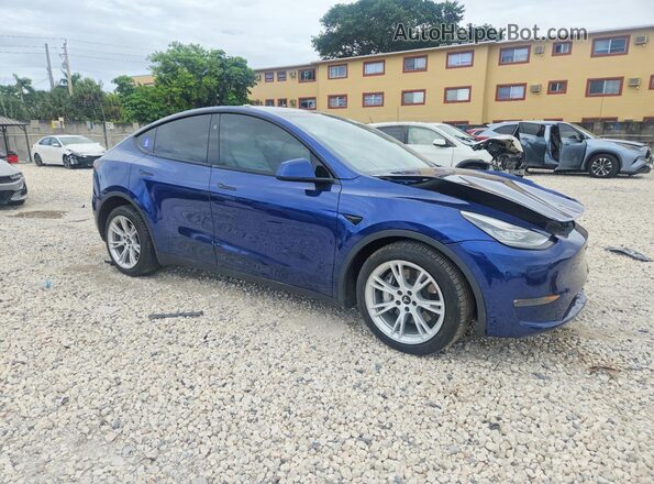 7SAYGDEE4PA147508 2023 TESLA MODEL Blue Առջևի աջ