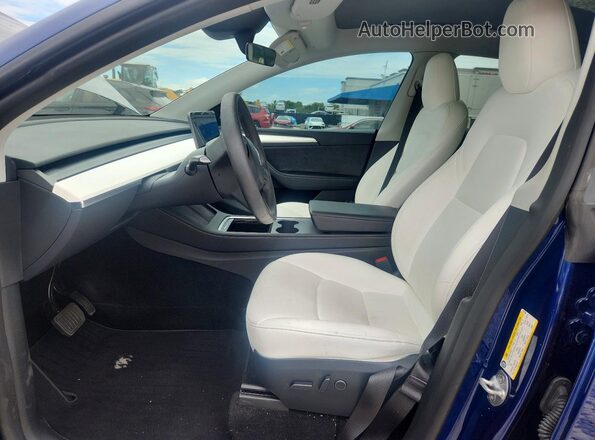 7SAYGDEE4PA147508 2023 TESLA MODEL Blue Սալոնի դիմացի տեսք
