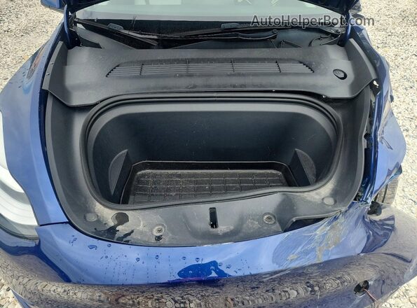 7SAYGDEE4PA147508 2023 TESLA MODEL Blue Սալոնի հետևի տեսք