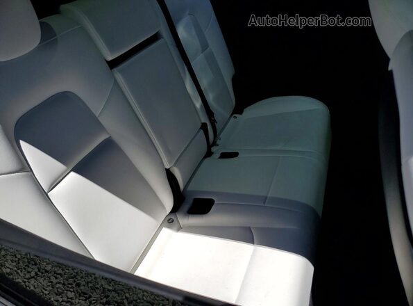 7SAYGDEE4PF591541 2023 TESLA MODEL Gray უკანა სავარძლების ხედი