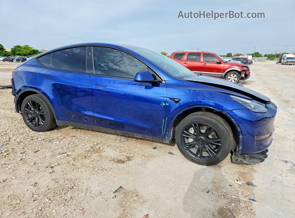 7SAYGDEE4RA283348 2024 TESLA MODEL Blue წინა მარჯვენა