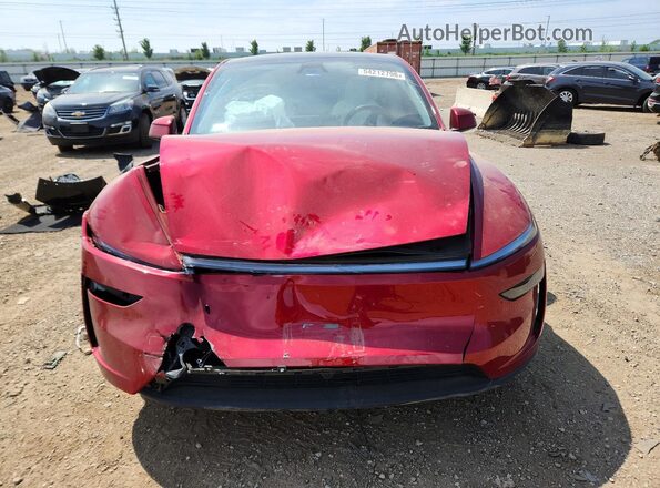 7SAYGDEE4TF342540 2026 TESLA MODEL Red Вид спереду
