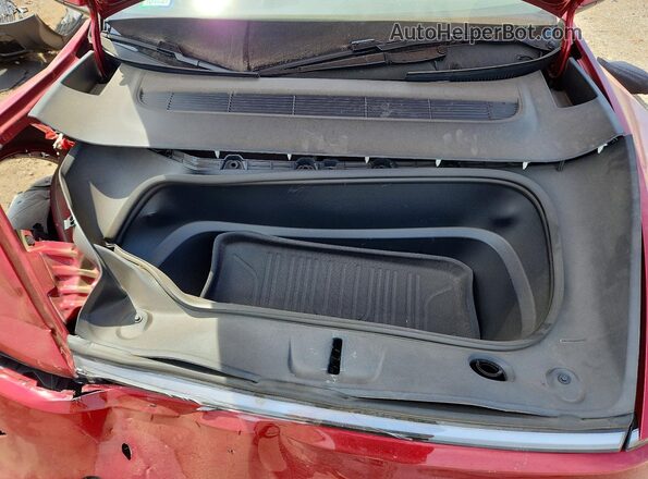 7SAYGDEE4TF342540 2026 TESLA MODEL Red Вид задньої частини салону