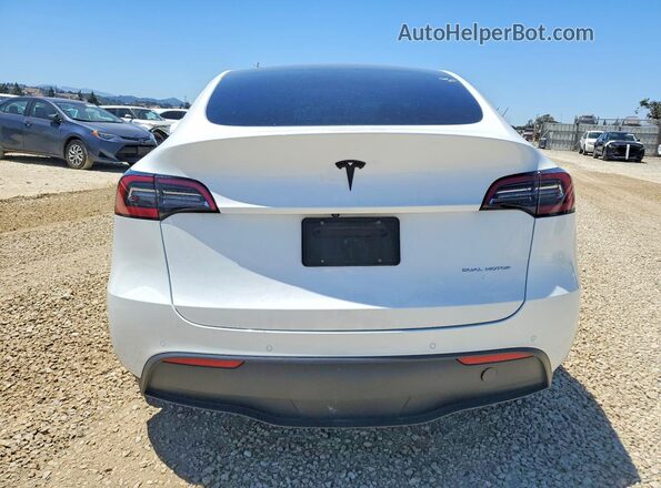 7SAYGDEE5NF385187 2022 TESLA MODEL White უკანა ხედი