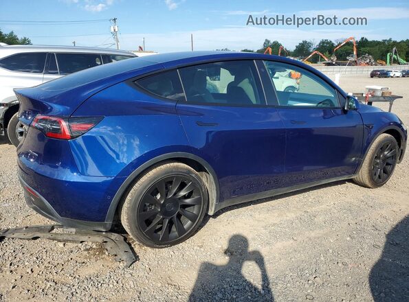 7SAYGDEE5NF419001 2022 TESLA MODEL Blue Rear right