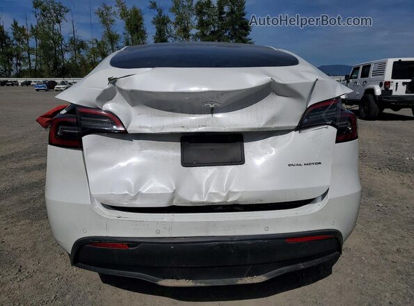 7SAYGDEE5NF481515 2022 TESLA MODEL White Rear view