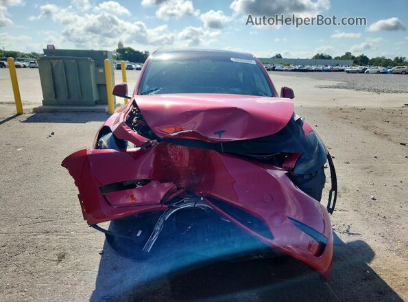 7SAYGDEE5PA124884 2023 TESLA MODEL Red Vista frontal
