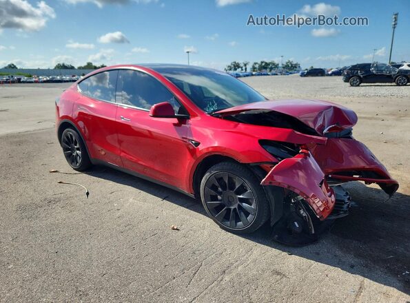 7SAYGDEE5PA124884 2023 TESLA MODEL Red Delantero derecho