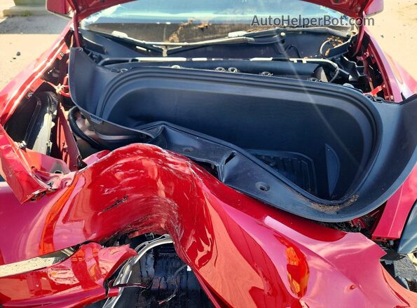 7SAYGDEE5PA124884 2023 TESLA MODEL Red Vista interior trasera