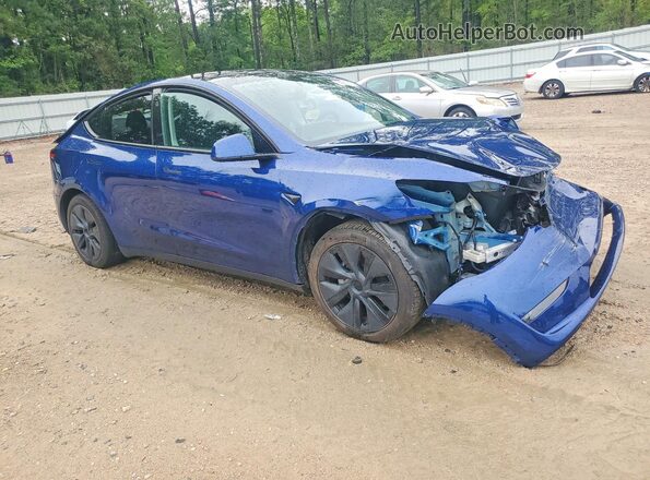 7SAYGDEE5RA317524 2024 TESLA MODEL Blue Delantero derecho