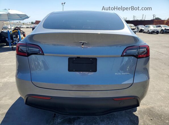 7SAYGDEE5RF202280 2024 TESLA MODEL Gray Հետևի տեսք