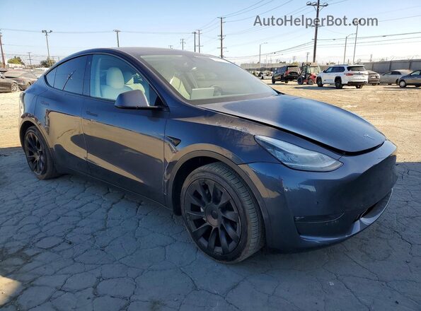 7SAYGDEE6NF360878 2022 TESLA MODEL Серый Передняя правая четверть