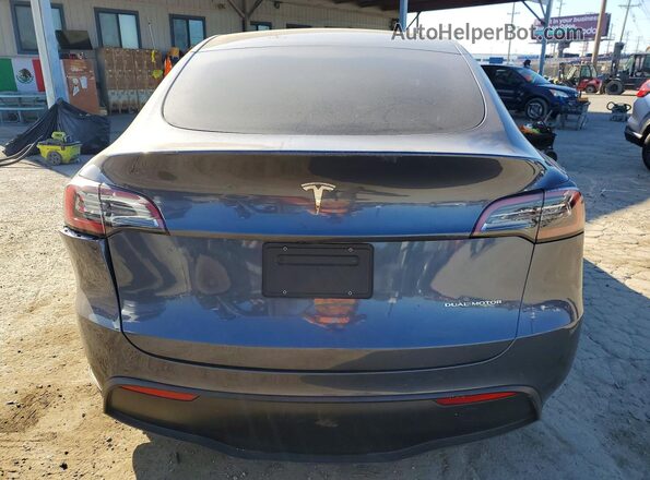 7SAYGDEE6NF360878 2022 TESLA MODEL Серый Вид сзади