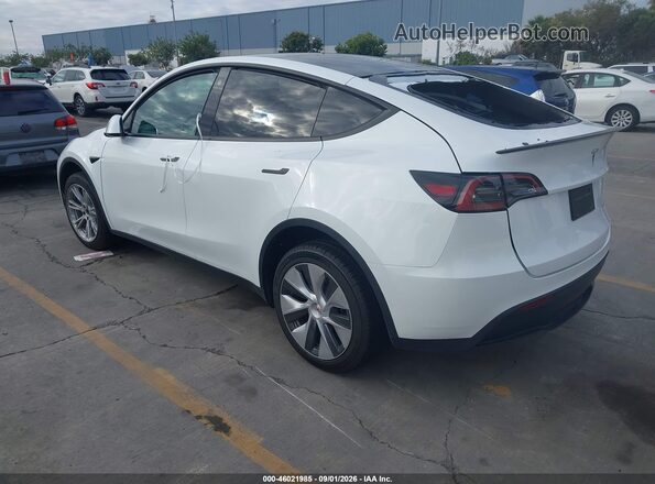 7SAYGDEE6PF597583 2023 TESLA MODEL Y White Հետևի ձախ