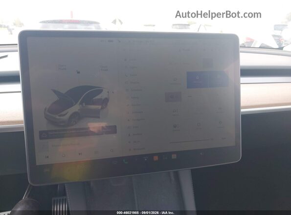 7SAYGDEE6PF597583 2023 TESLA MODEL Y White Հետևի նստատեղերի տեսք