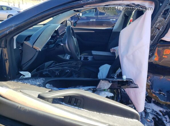 7SAYGDEE6RA236743 2024 TESLA MODEL Charcoal Vista interior delantera