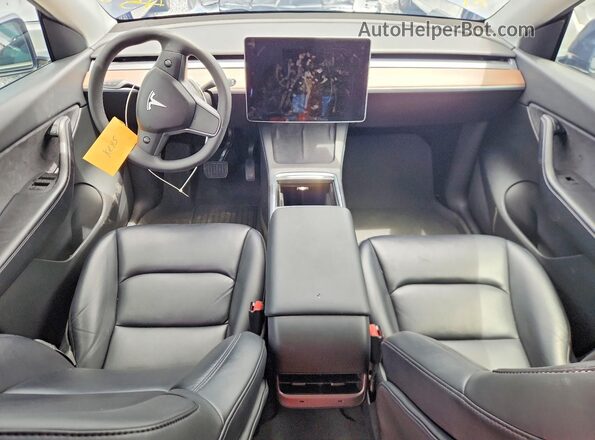 7SAYGDEE7NF321359 2022 TESLA MODEL Gray წინა პანელის ხედი