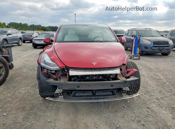 7SAYGDEE7NF354099 2022 TESLA MODEL Red Вид спереду
