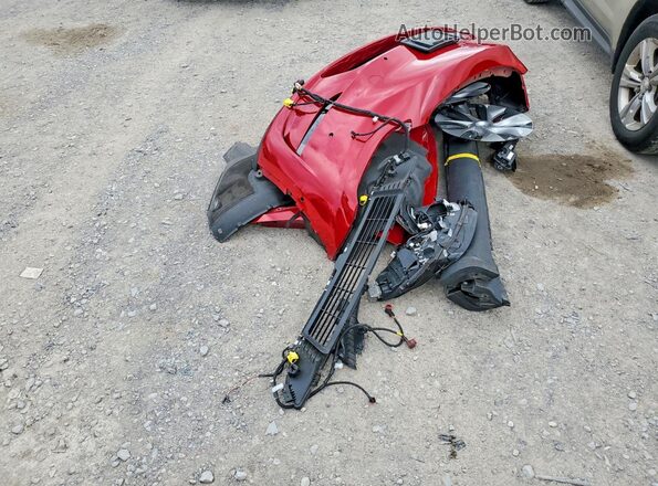 7SAYGDEE7NF354099 2022 TESLA MODEL Red Вид наклейки з VIN-кодом