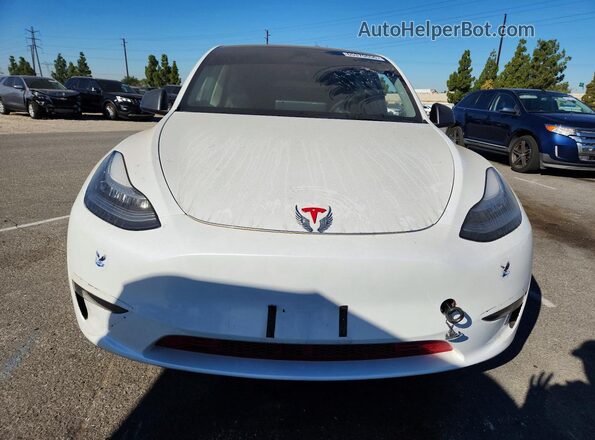 7SAYGDEE7PA118620 2023 TESLA MODEL Белый Вид спереди