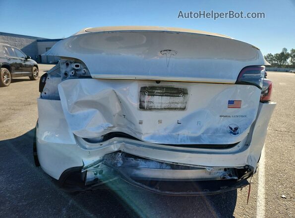7SAYGDEE7PA118620 2023 TESLA MODEL Белый Вид сзади