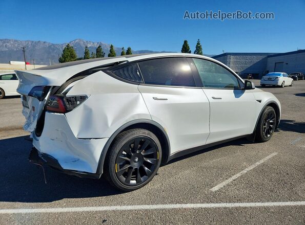 7SAYGDEE7PA118620 2023 TESLA MODEL Белый Задняя правая четверть