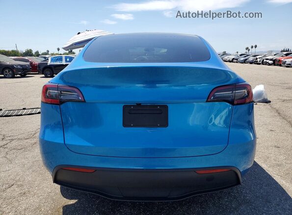 7SAYGDEE7PA146935 2023 TESLA MODEL Синий Вид сзади