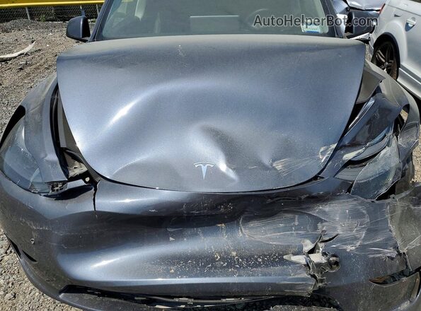 7SAYGDEE7PA195066 2023 TESLA MODEL Угольный Вид задней части салона