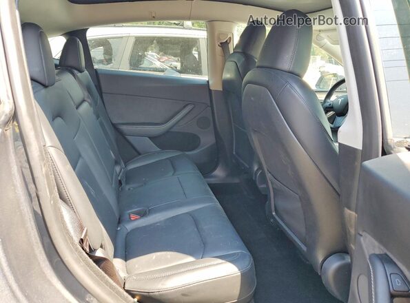 7SAYGDEE7PA195066 2023 TESLA MODEL Угольный Вид задних сидений