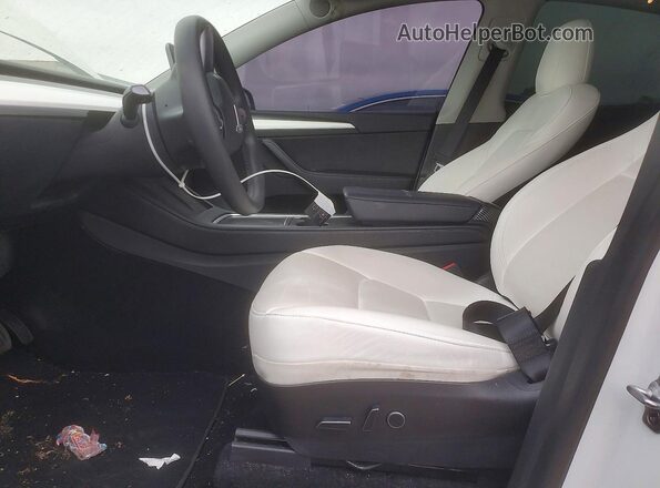 7SAYGDEE7PF620207 2023 TESLA MODEL Белый Вид салона спереди