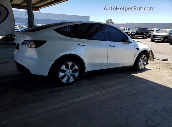 7SAYGDEE7PF620207 2023 TESLA MODEL Белый Задняя правая четверть