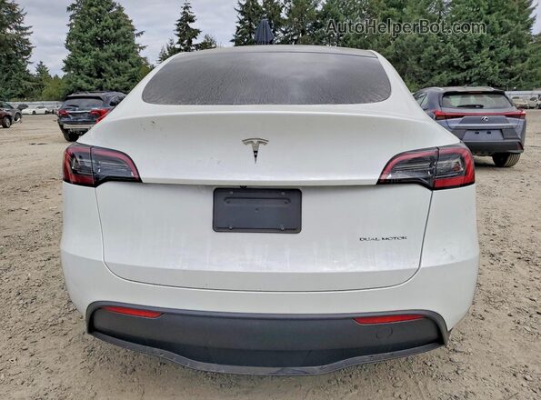 7SAYGDEE7PF691830 2023 TESLA MODEL Белый Вид сзади
