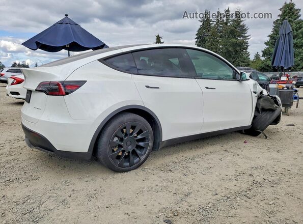 7SAYGDEE7PF691830 2023 TESLA MODEL Белый Задняя правая четверть