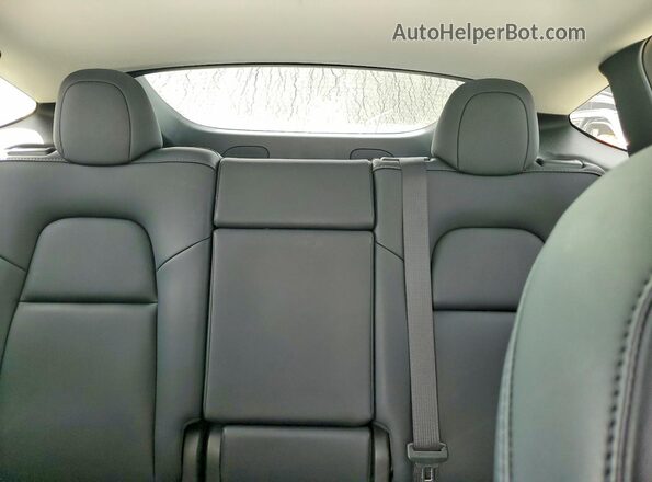 7SAYGDEE7PF691830 2023 TESLA MODEL Белый Вид задних сидений