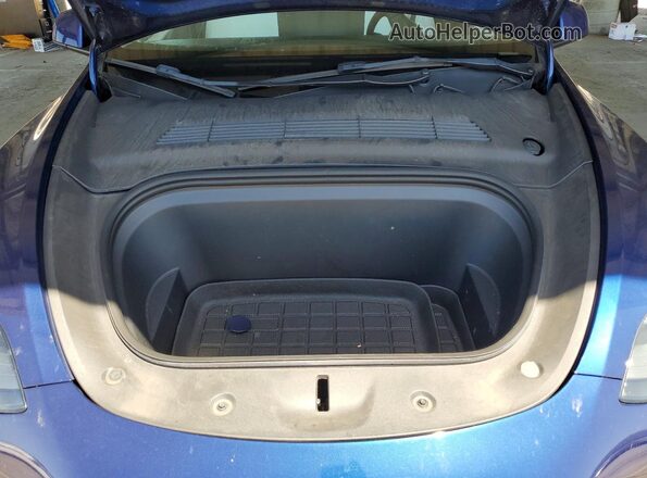 7SAYGDEE7PF872068 2023 TESLA MODEL Синий Вид задней части салона