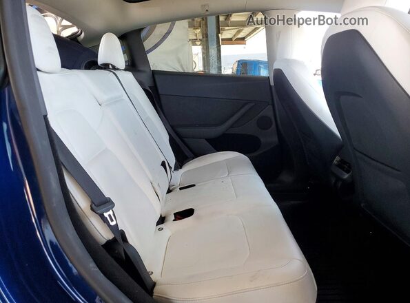 7SAYGDEE7PF872068 2023 TESLA MODEL Синий Вид задних сидений