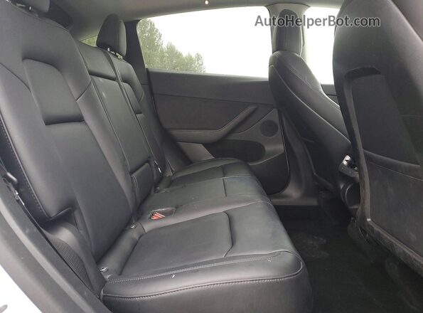 7SAYGDEE8NF574805 2022 TESLA MODEL Белый Вид задней части салона