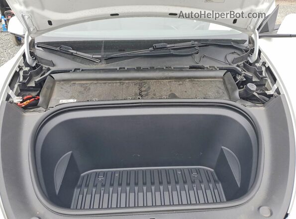 7SAYGDEE8NF574805 2022 TESLA MODEL Белый Вид подкапотного пространства