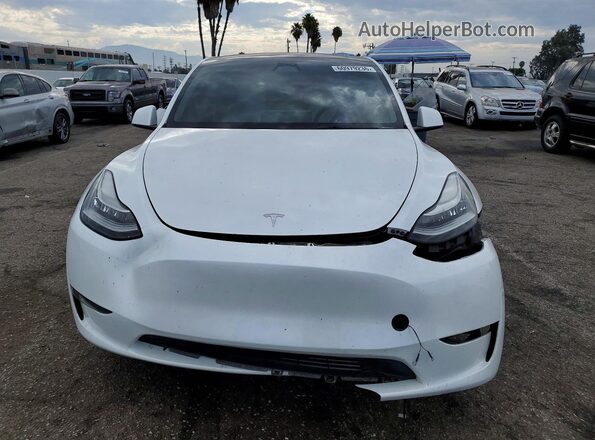 7SAYGDEE8PA100675 2023 TESLA MODEL White Vista frontal