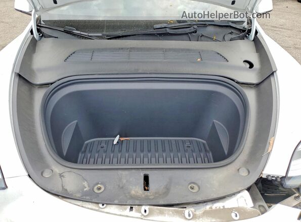 7SAYGDEE8PA100675 2023 TESLA MODEL White Vista interior trasera
